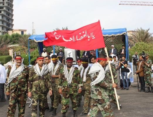 اجتماع بزرگ بسیجیان قشم با عنوان شکوه مقاومت برگزار شد