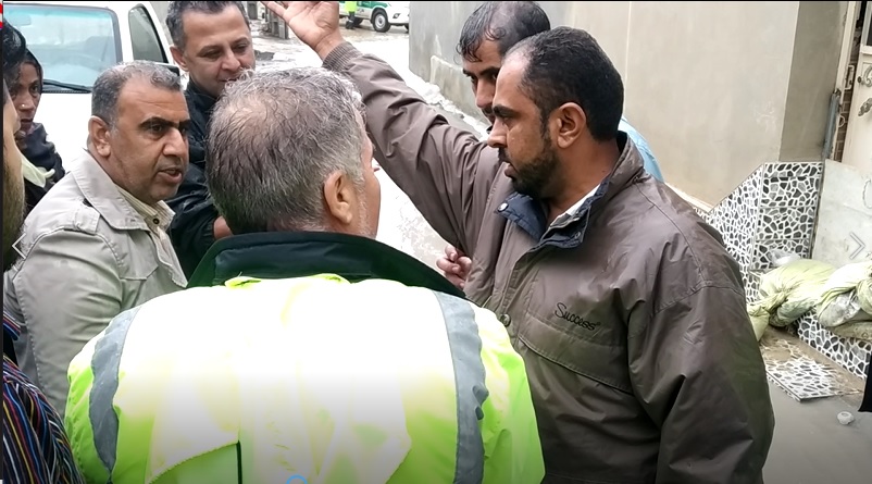 خسارت سیلاب بارندگی به منازل اهالی محله چابهار قشم