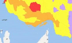 پس از تعطیلات نوروزی قشم نارنجی شد