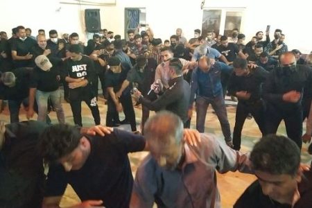 مراسم عزاداری شهادت امام علی علیه السلام مسجد صاحب الزمان قشم