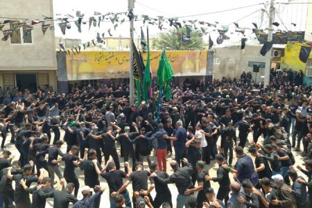 مراسم عزاداری روز تاسوعا ۱۴۰۱ مسجد امام حسین(ع) جزیره قشم