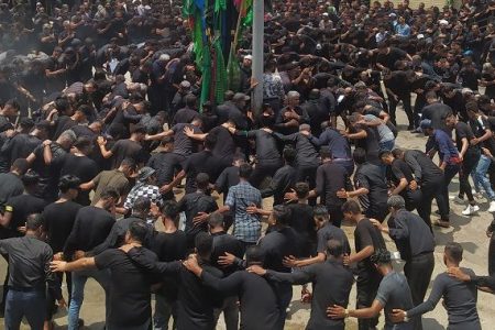 فیلم عزاداری تاسوعا جزیره قشم محرم ۱۴۰۲