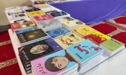 برپایی نمایشگاه کتاب در قشم به مناسبت هفته کتابخوانی و کتابدار