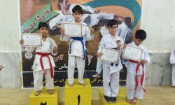 افتخارآفرینی کاراته کاهای شیتوریو قشم در مسابقات قهرمانی استان